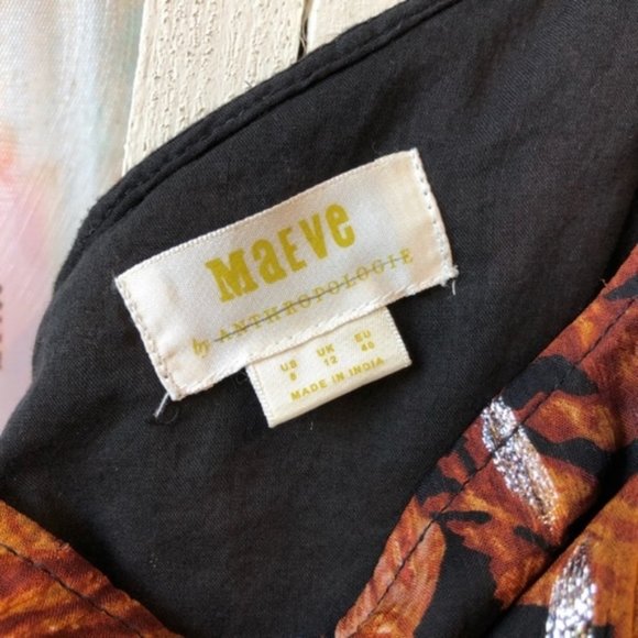 Anthropologie Maeve Kyoto Floral Jumpsuit Size 8 - Picture 5 of 8